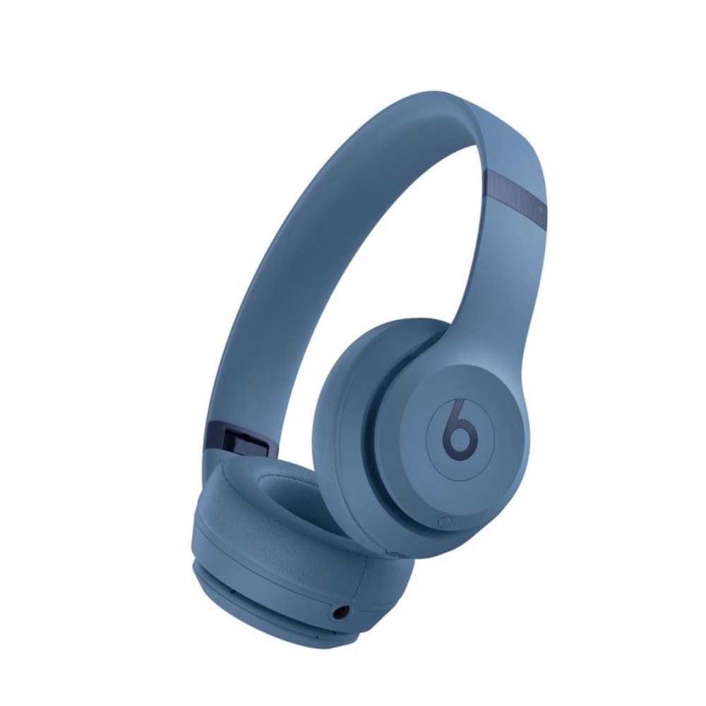 New in box Beats Solo 4 by Dre Over-Ear Headphones Wireless Bluetooth Slate Blue